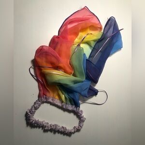 Sarah’s Silks Rainbow veil